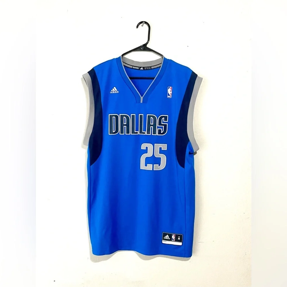 Adidas Dallas Mavericks #25 Chandler Parsons Basketball Jersey‎ Men’s Size Med